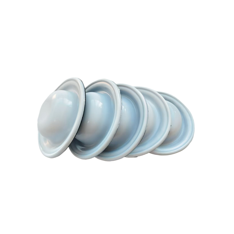 Diaphragms for diaphragm type valves and dampeners
